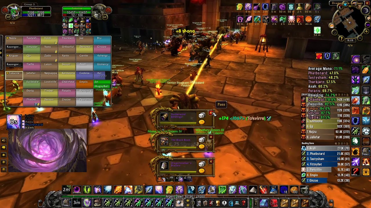 Resto Shaman POV BWL SPEED RUN