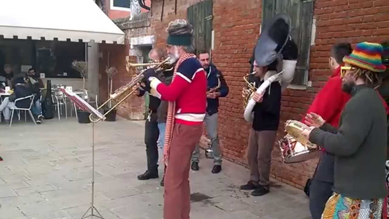 Gli STELLARI !! Carnevale venezia 2015 Live on  street@BarAlCanton__  S.Marta Venezia