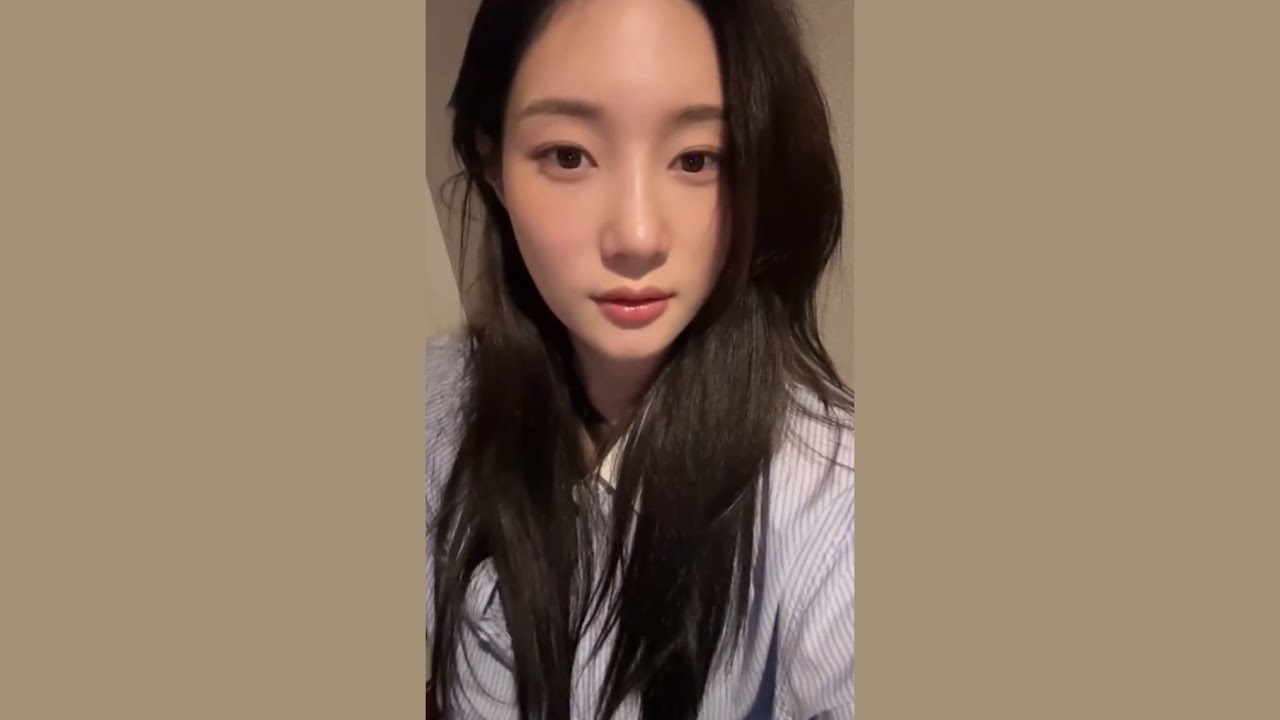 250812 정채연 버블 라이브