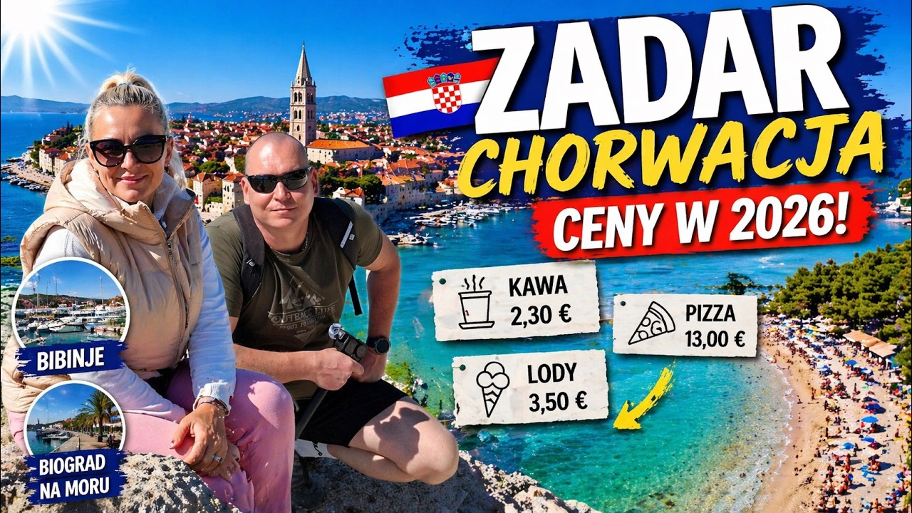 CHORWACJA | ZADAR - BIBINJE - BIOGRAD NA MORU cz.1 