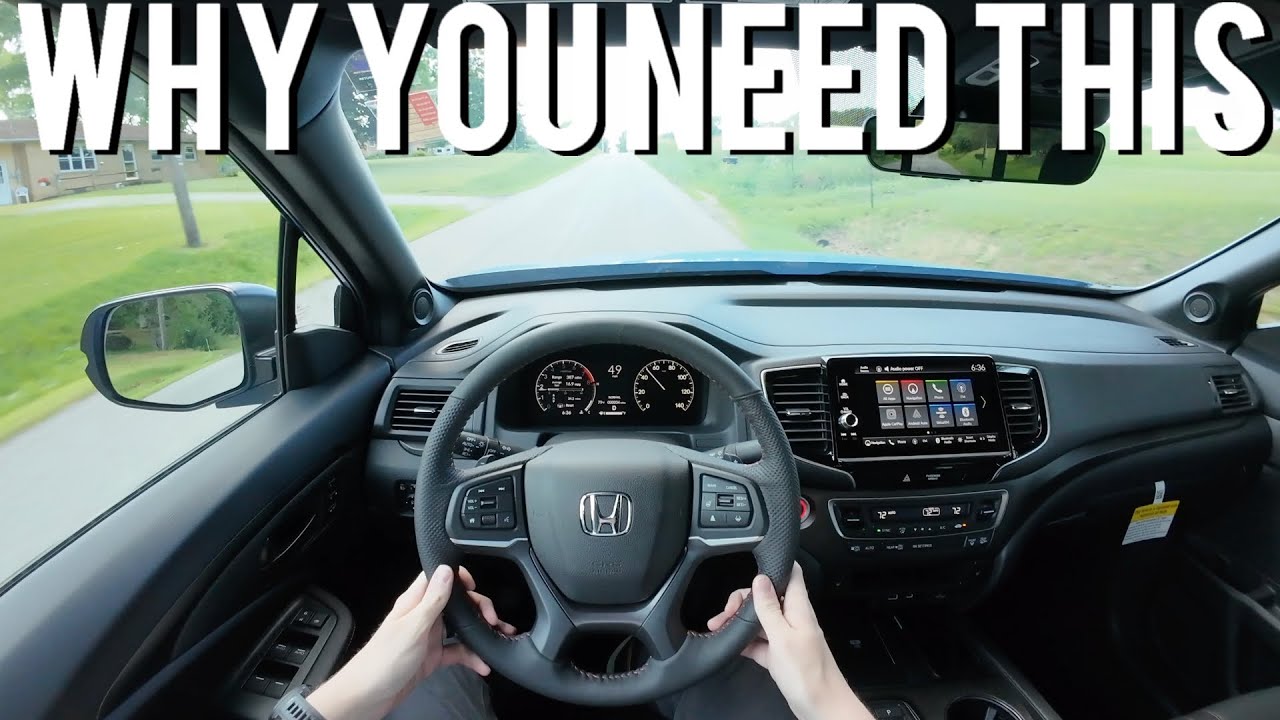 2024 Honda Ridgeline TrailSport AWD - POV Review and Driving Impressions