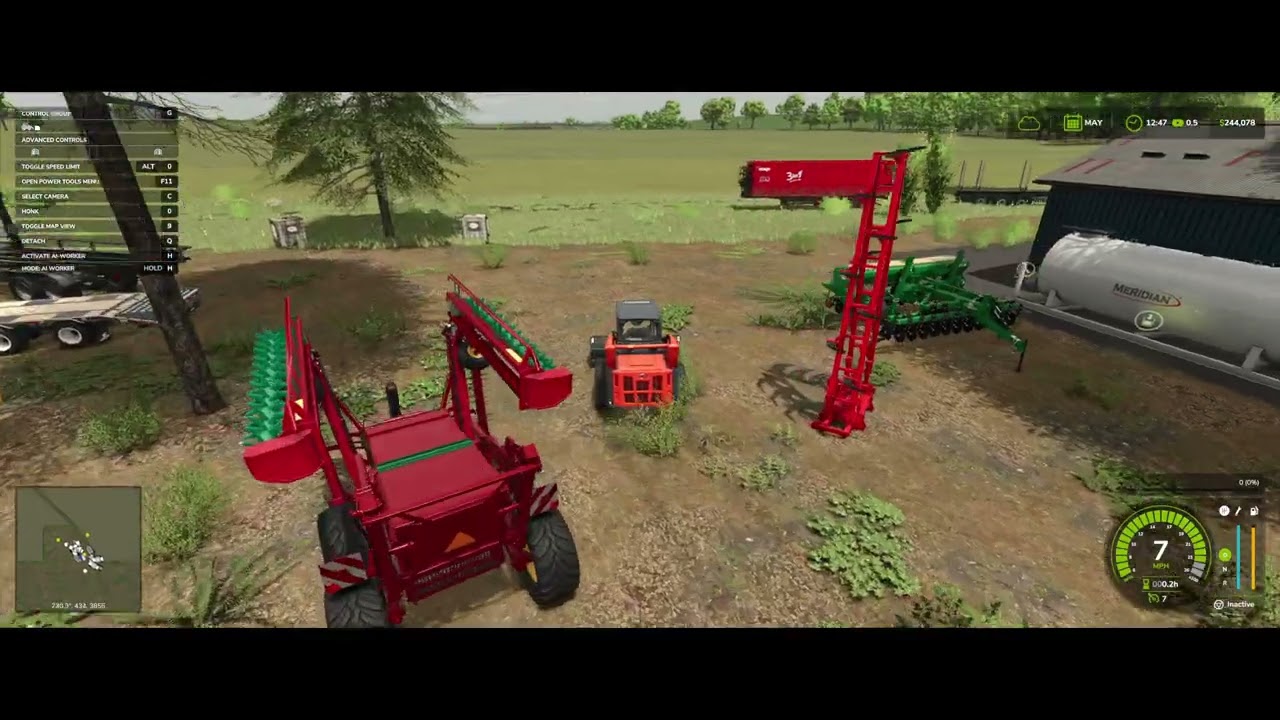 Fs25 on FrechDachs map 4x 1.0 part 13, selling off some logs