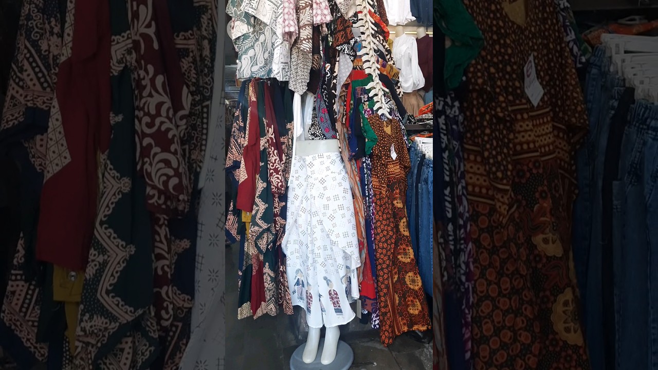PASAR BERINGHARJO JOGJA, SURGANYA BATIK #beringharjo #jogja #surga #batik