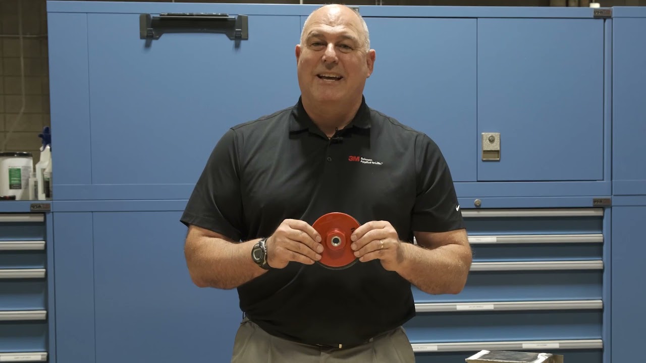 3M&trade; Cubitron&trade; ll Fibre Disk 982CX Pro Back-Up Pad Tutorial