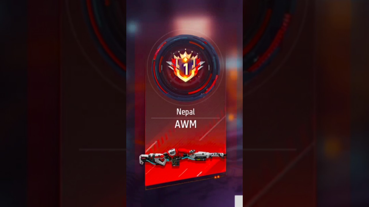 Impossible 🎯 Nepal Awm Top 1 Awm King 👑 DDF Garena Freefire