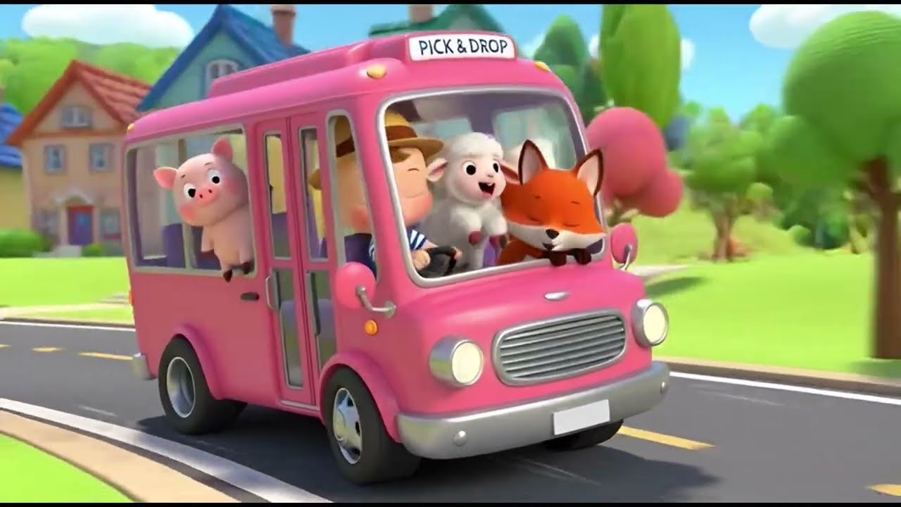 Problemas con el Tractor en la Granja 🚜🎵 Canción Infantil Divertida de Vehículos y Animales