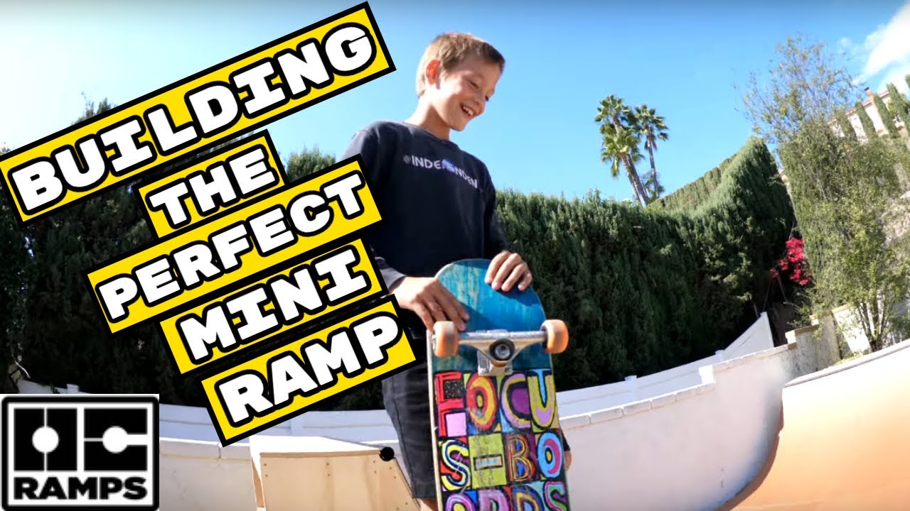 Mini ramp skate construction (building the perfect ramp)