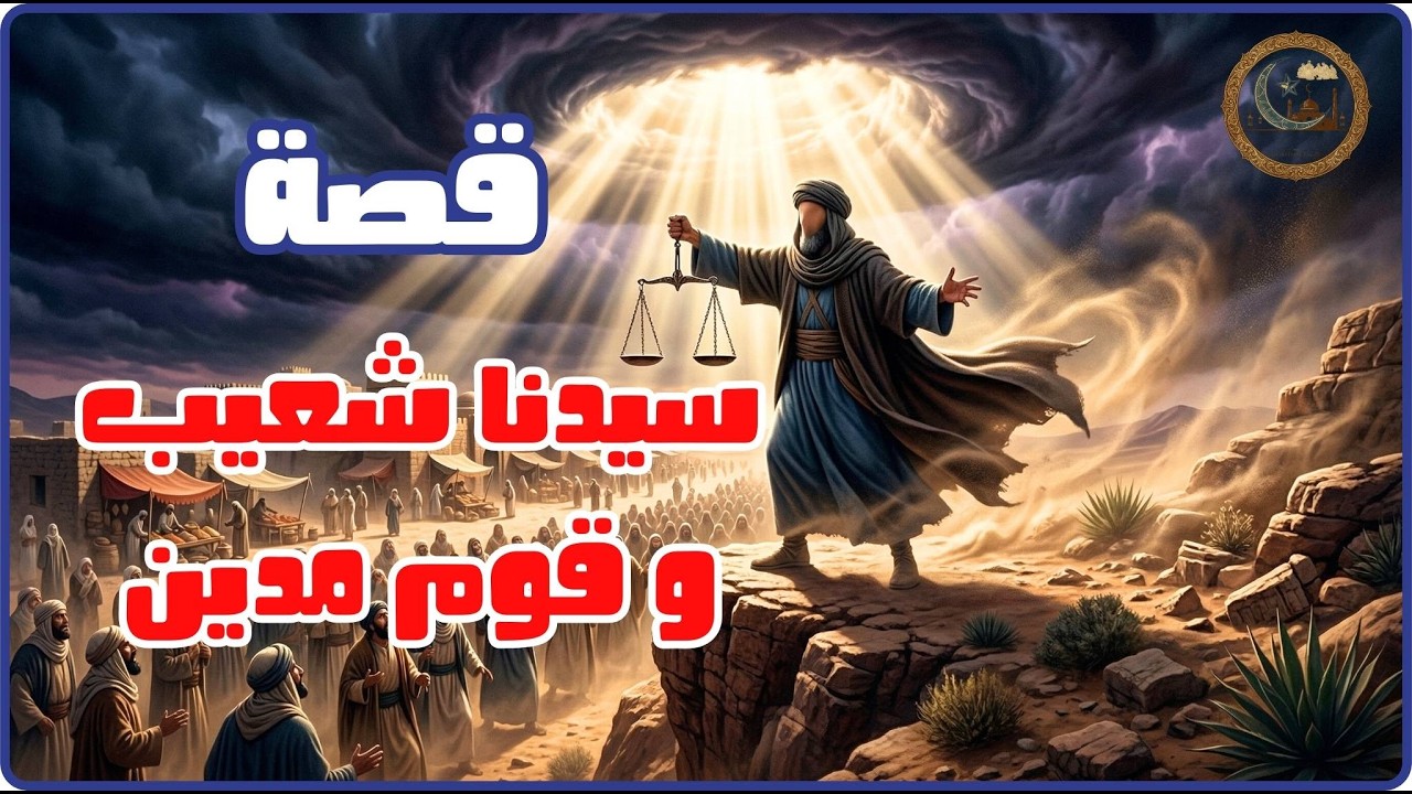 قصة سيدنا شعيب وقوم مدين | عندما انتشر الغش في الميزان 😱