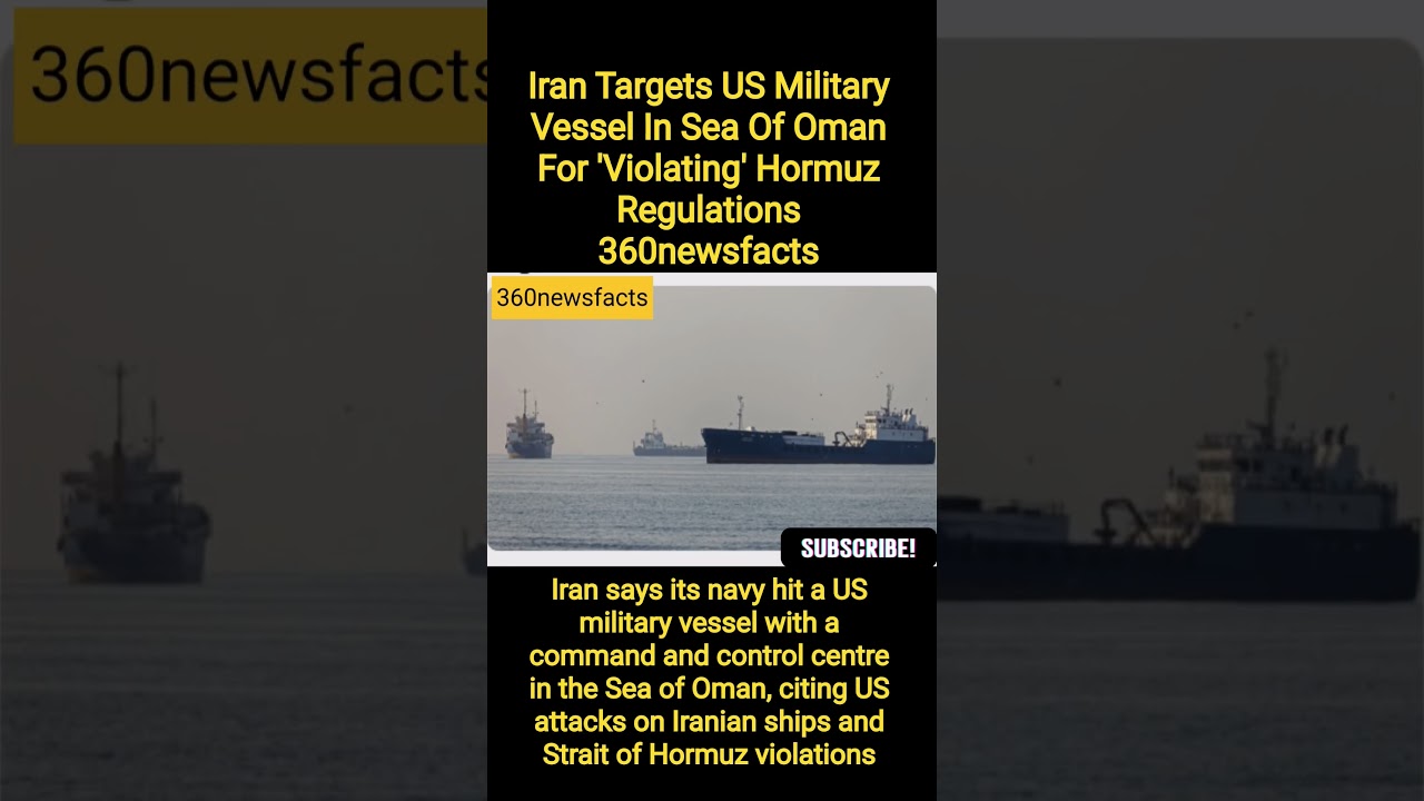 Иран нацелился на военный корабль США в Оманском заливе за &laquo;нарушение&raquo; правил в Ормузском проливе...