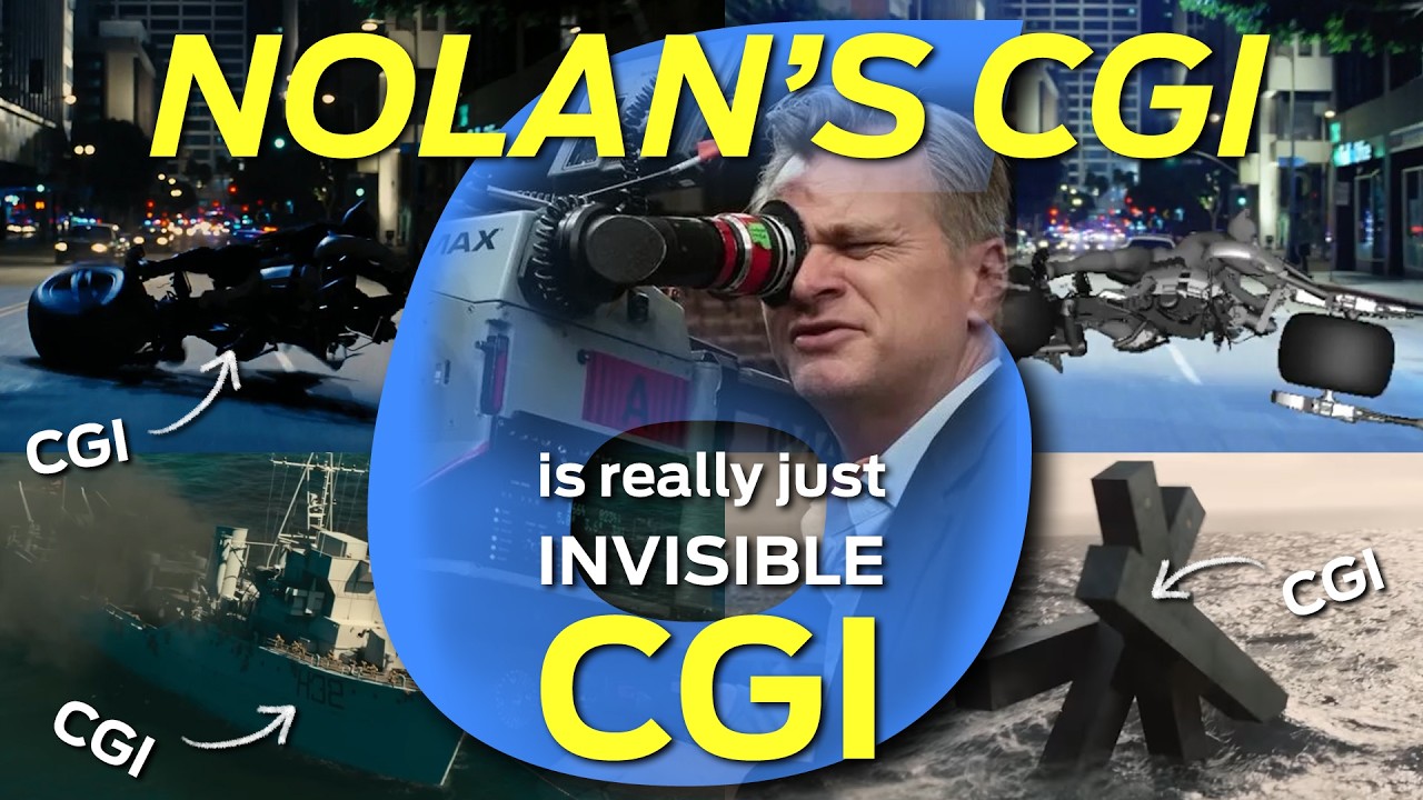 NOLAN'S CGI is really just INVISIBLE CGI (