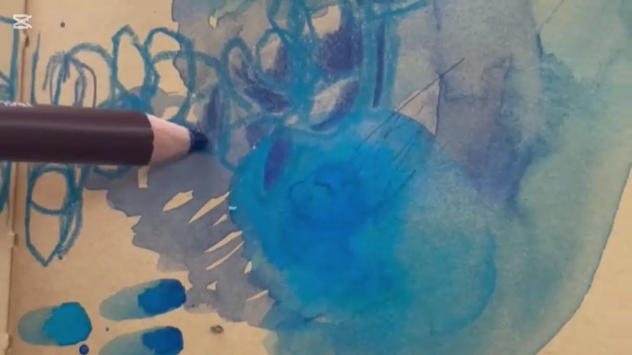 Create with Me : Blue Mixed Media Sketchbook