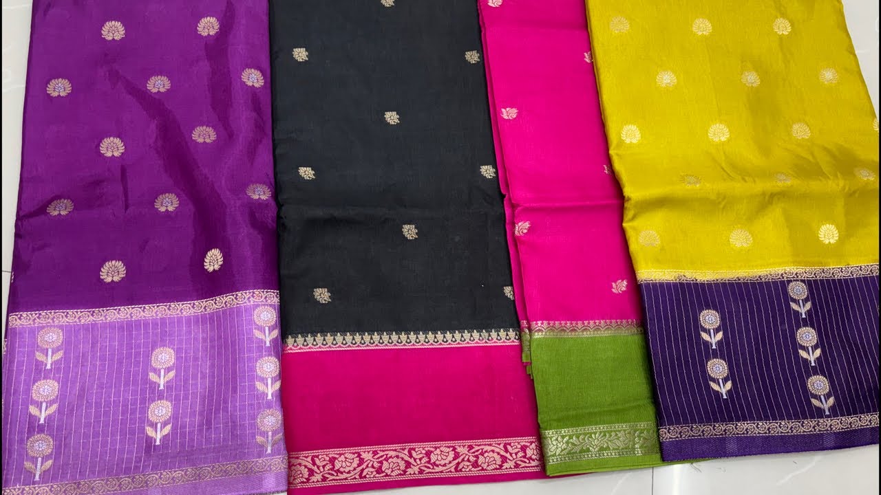 Shree Creations is live! Semi Mysore Crepe sarees Live 😍