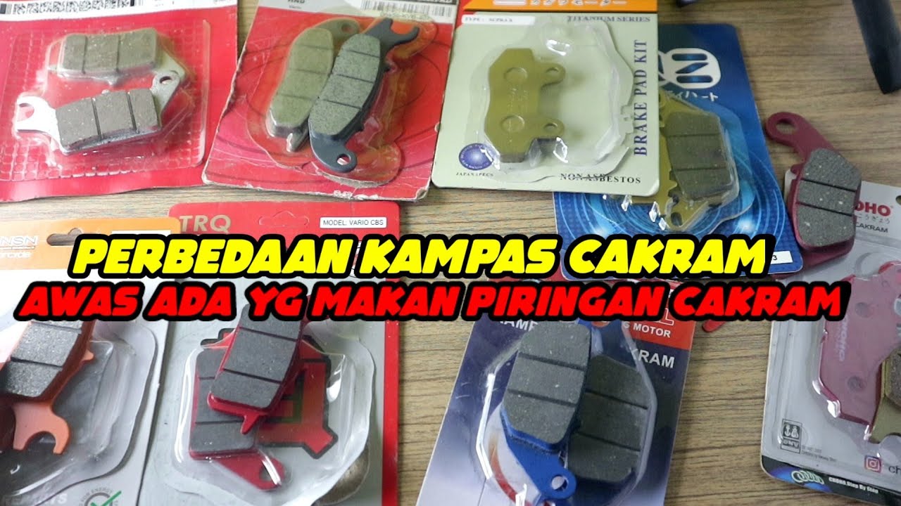review beberapa merk kampas cakram