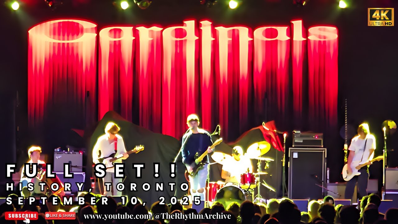 THE CARDINALS | Full Set! 4K! | Indie Rock Live! | History | Toronto | Sept 10, 2025