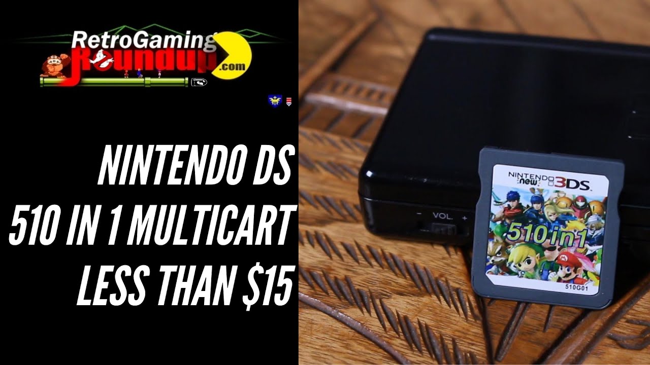 510 in 1 Nintendo DS Multicart from Ali Express for under $15