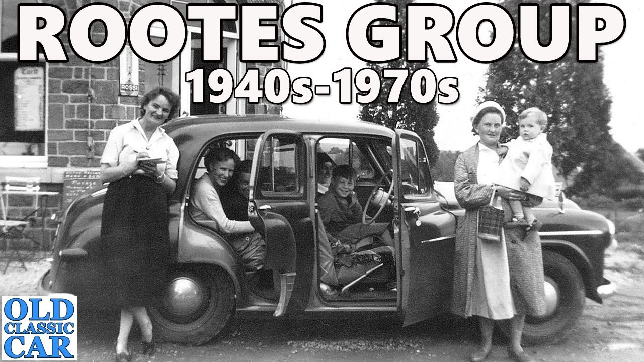 Classic ROOTES GROUP cars 1940s - 1970s | Original Photographs