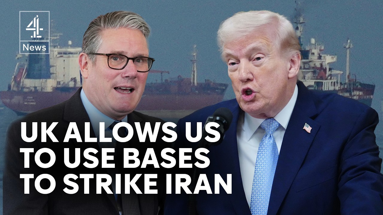 UK allows US to use bases to strike targets in Strait of Hormuz