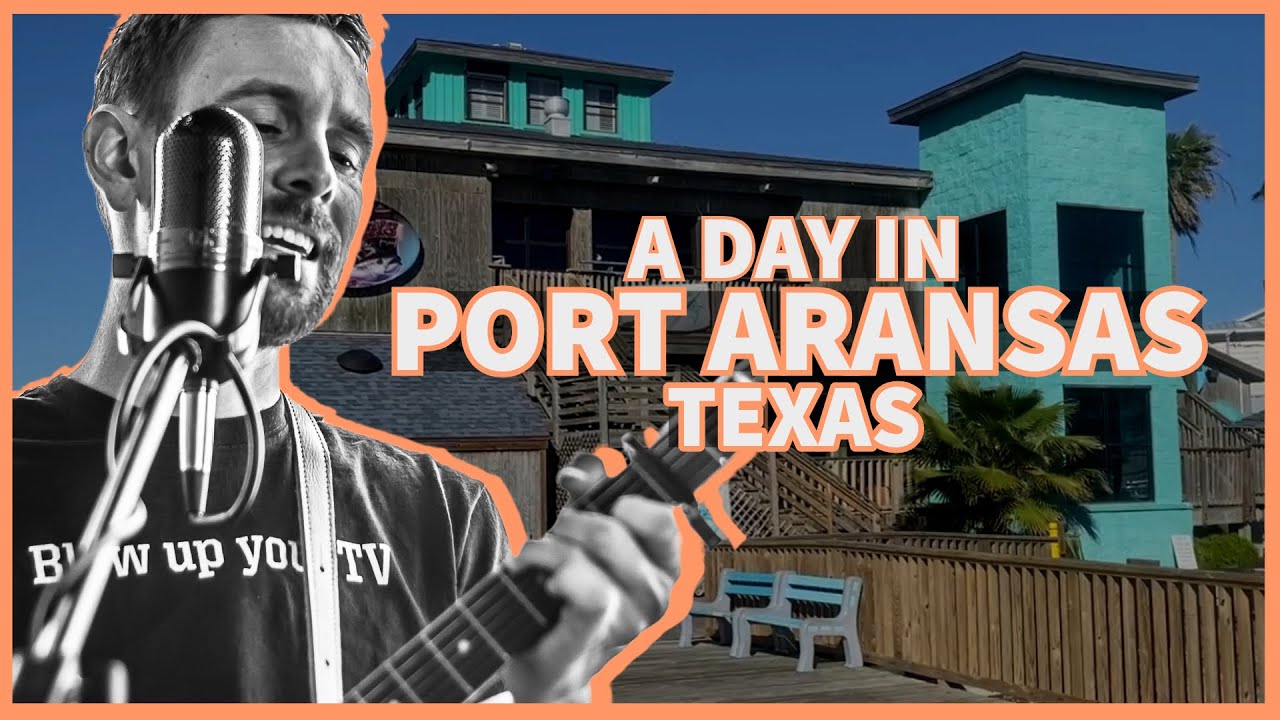 A tour of Port Aransas, Texas (Road trip vlog)
