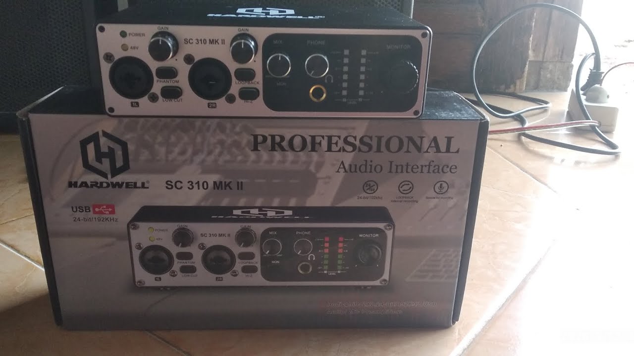 Unboxing Paket Sound card Hardwell SC 310 MK II