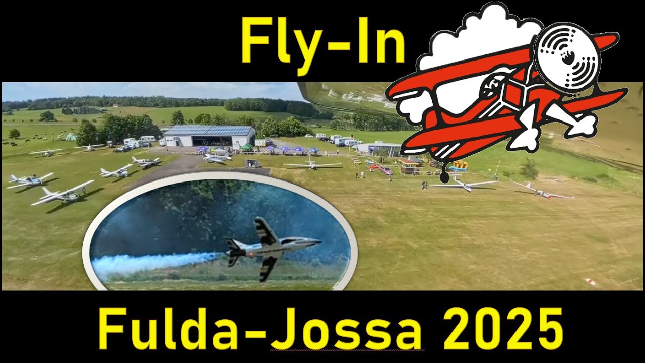 Fly-In Fulda-Jossa 2025 ✈ Modellflug und drohendes Unwetter in EDGF
