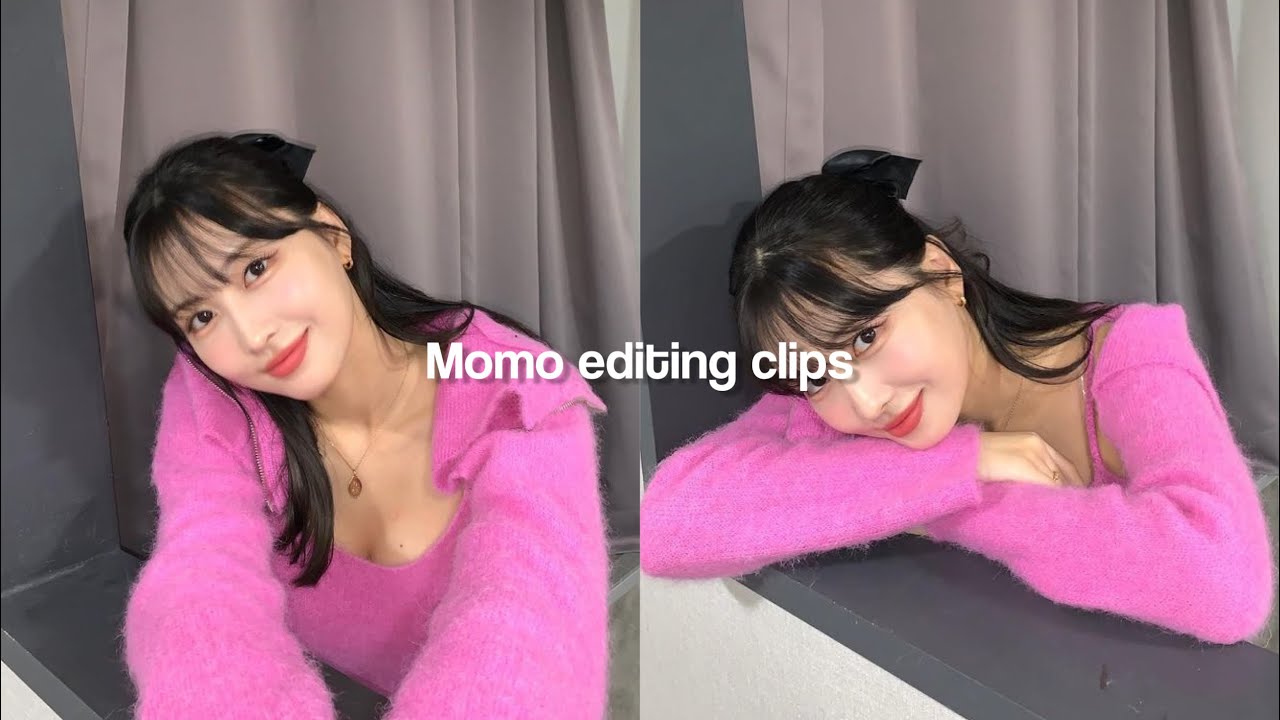 Momo editing clips