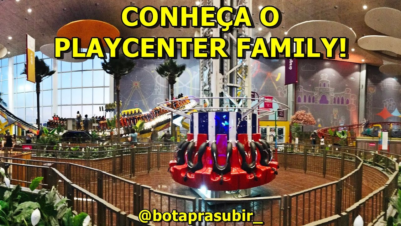 Visita ao PLAYCENTER FAMILY no SHOPPING ARICANDUVA