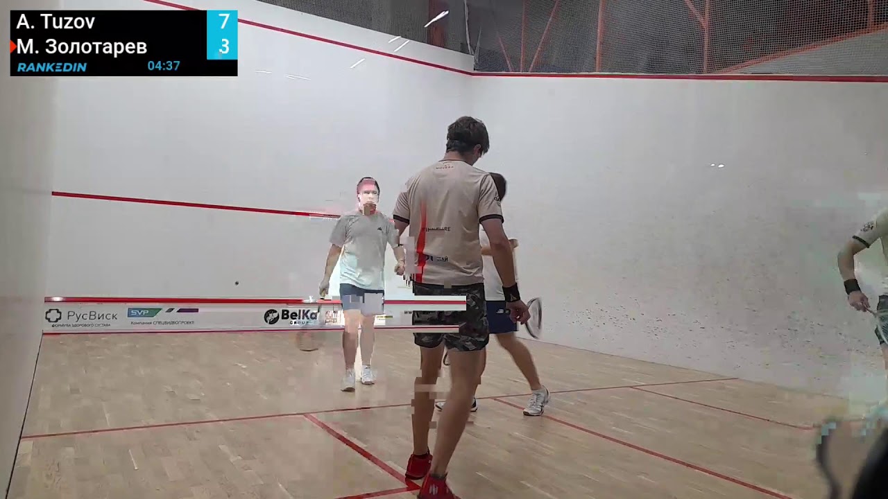 Court 3 Belka - Moscow Squash Open 2024 - Rankedin
