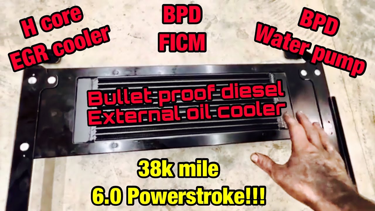 38 тыс. миль 6.0!!! Внешний масляный радиатор BPD