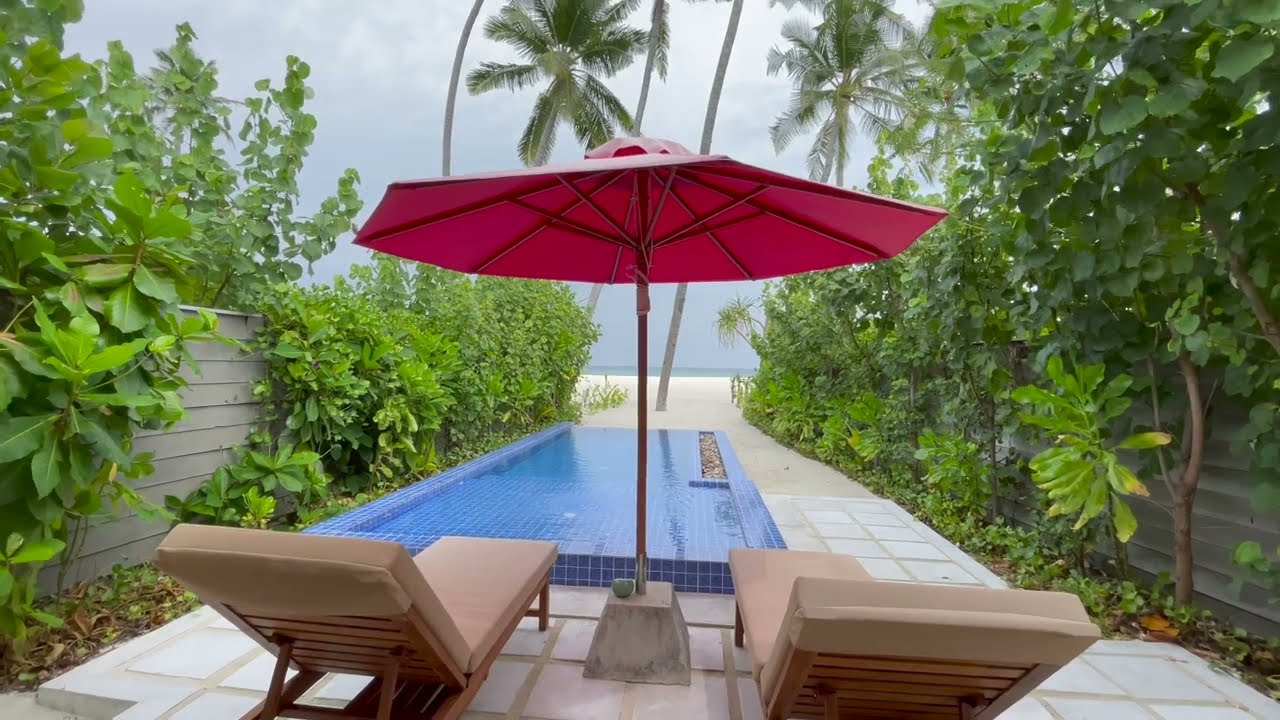 SIYAM WORLD MALDIVES. ОБЗОР пляжной ВИЛЛЫ с Бассейном.ВАУ 