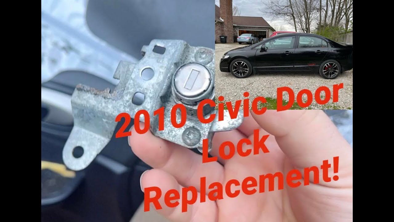 Замена дверного замка: Honda Civic 2010 года