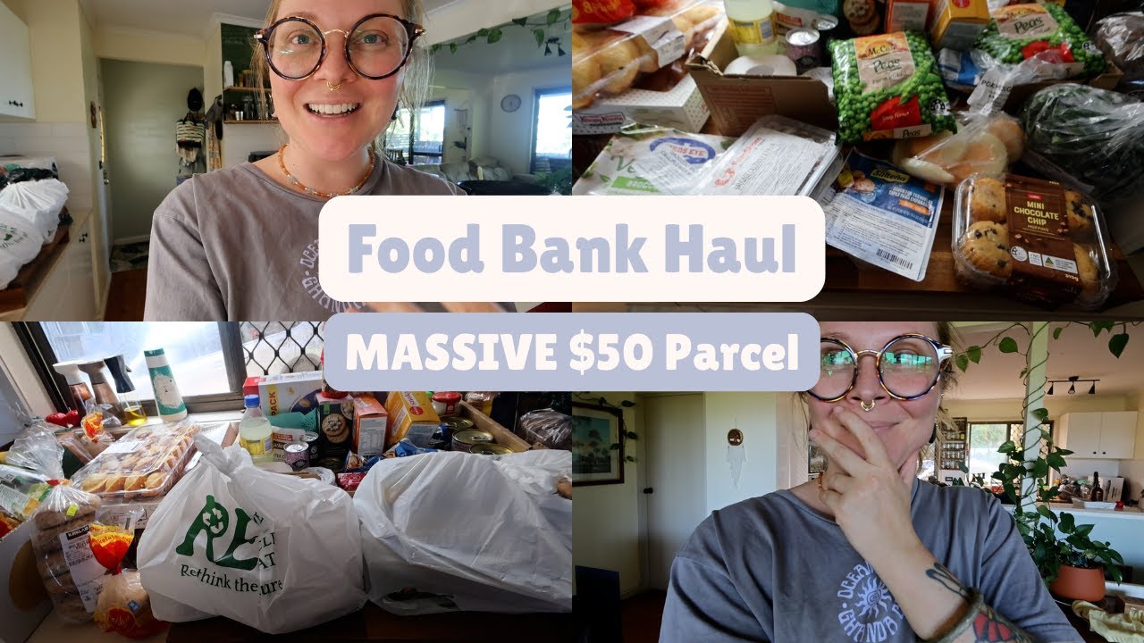 ОГРОМНЫЙ набор продуктов для продовольственного банка! 50 долларов за две тележки с едой — Хлеб и...