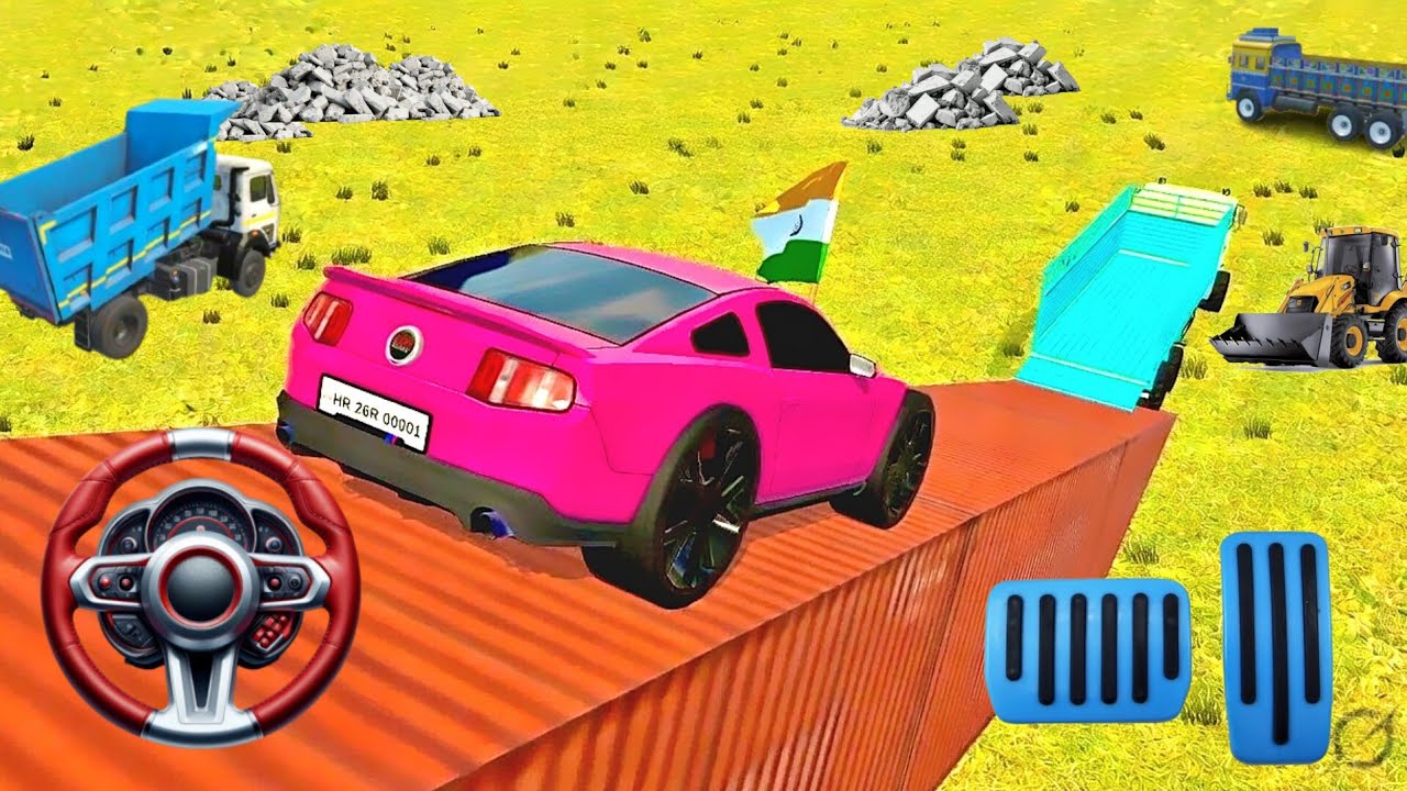 😱Heavy Loading Challenge🔥 Truck Mein pajero + DJ Setup | Ultimate Gaming Fun 🤣 #dj #tractor