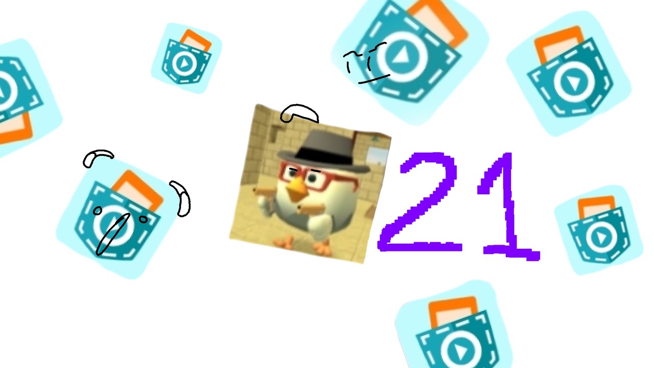 Сделал чикен ган в покет код *21*