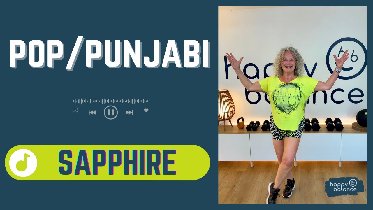 POP/PUNJABI | 'SAPPHIRE' by Ed Sheeran | Zumba® | Zumba Gold® | Dance Fitness | Fun & Easy to learn