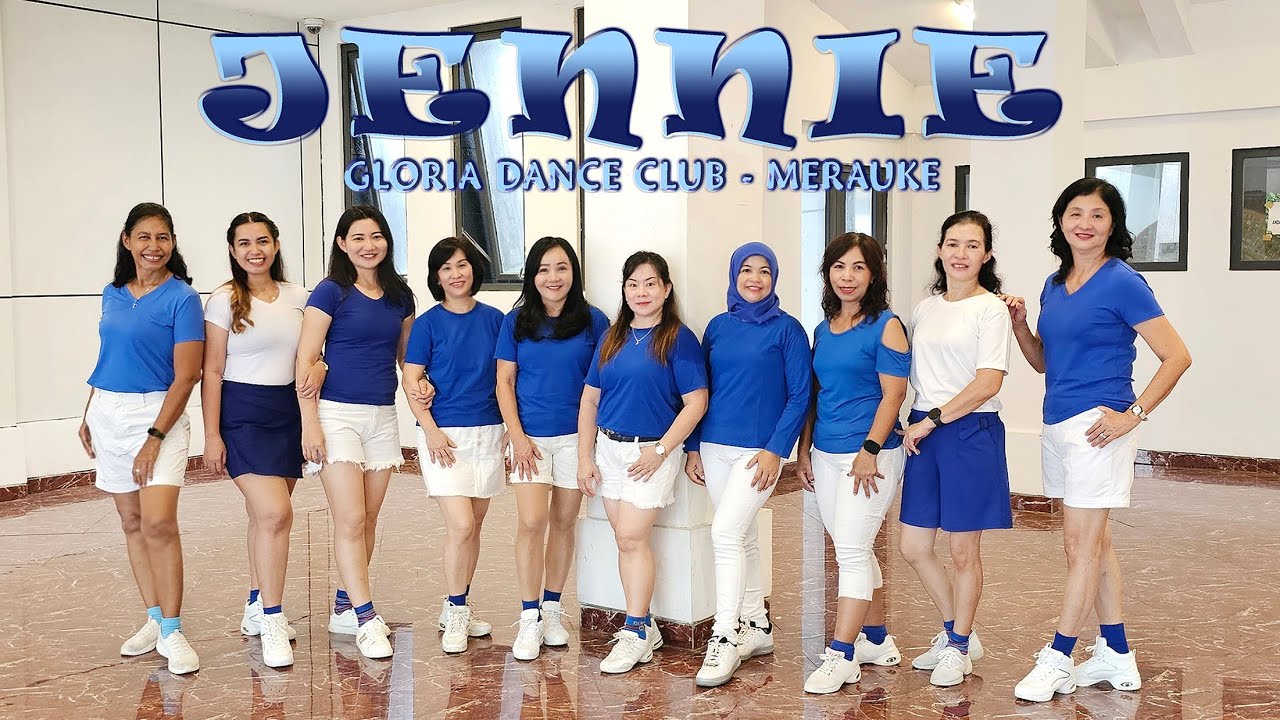 JENNIE // LINE DANCE // Choreo CAECILIA MARIA FATRUAN // GDC MERAUKE // PAPUA SELATAN - INA