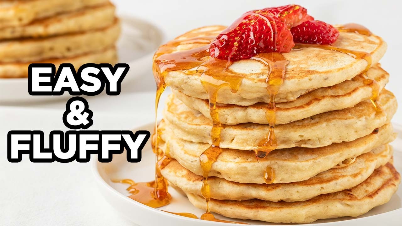 Easy Protein Powder Pancakes Recipe | Fluffy & 25g Per Serving!