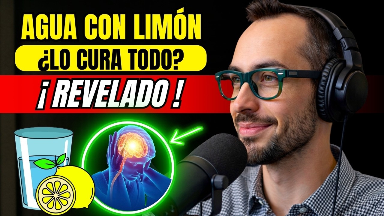 Agua con LIMÓN en ayunas: El Error que anula sus beneficios (y CÓMO TOMAR)