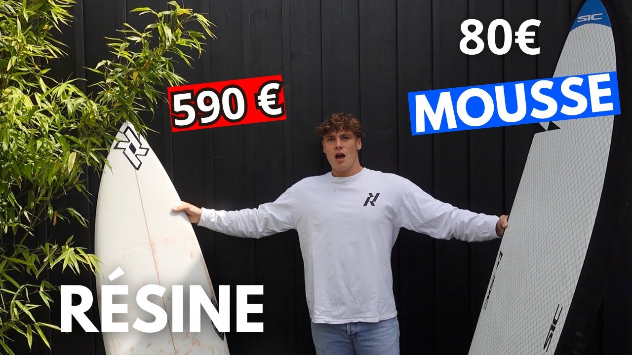 PLANCHE EN MOUSSE OU EN R&Eacute;SINE ? ( surf d&eacute;butant )
