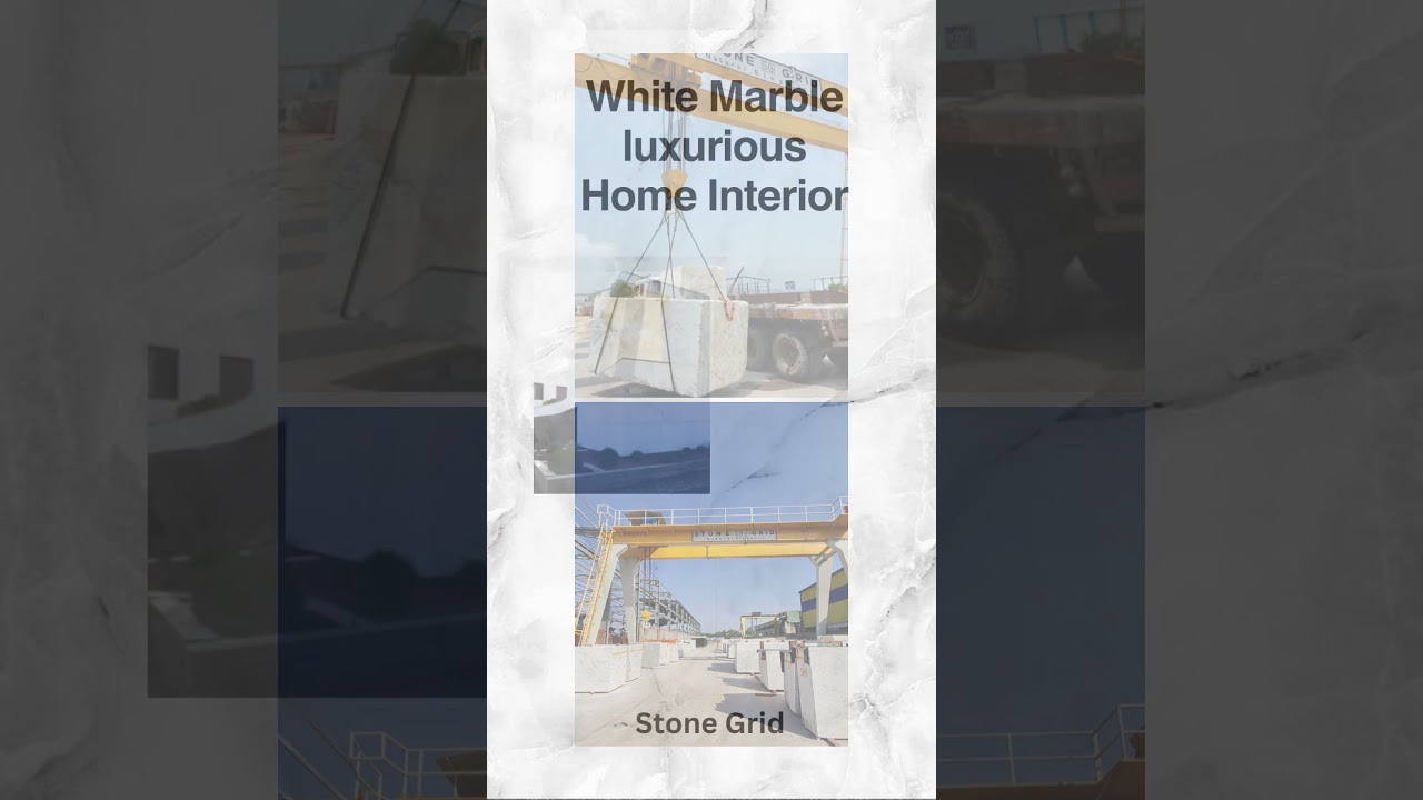 #luxury  Premium White #marble Opal White - #stonegrid #marblefactory #marblemines #naturalelegance
