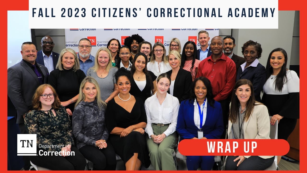 Fall Citizens' Correctional Academy Wrap Up