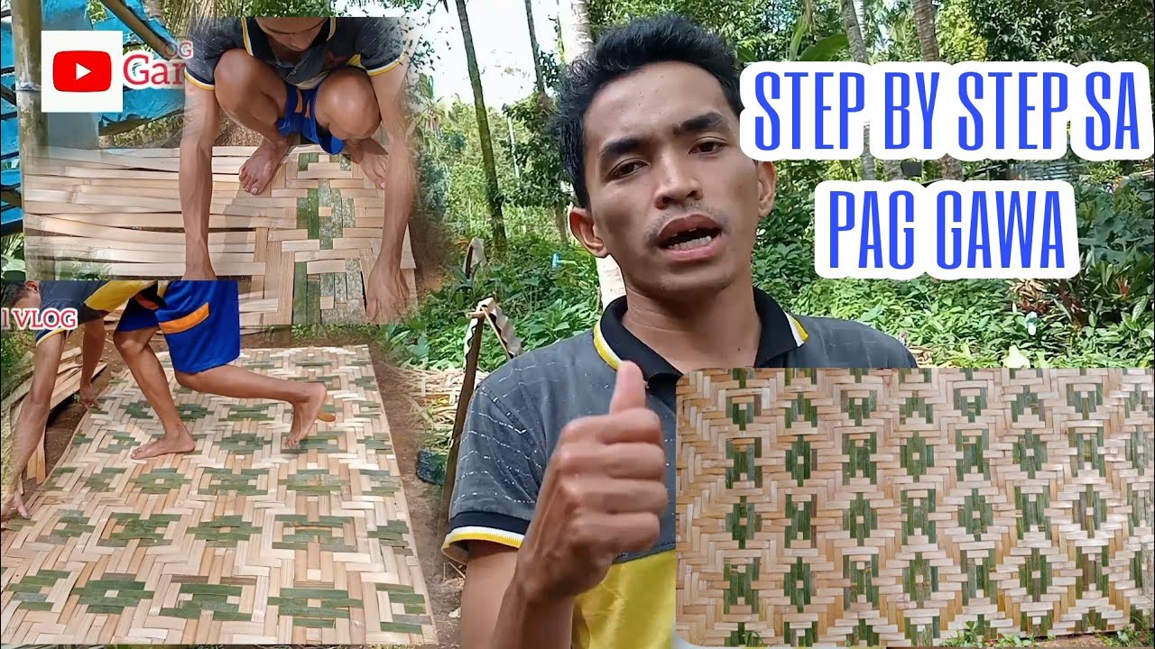 STEP BY STEP SA PAG GAWA NG AMAKAN ( KALAKAT ) #stepbystep #stepbysteptutorial #amakan #bamboo
