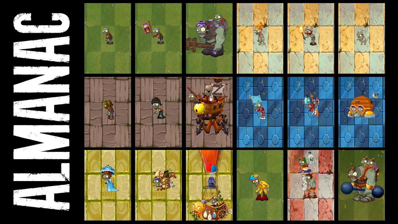 Almanac 2013-2024 / Zombies / Plants vs Zombies 2: It's About Time