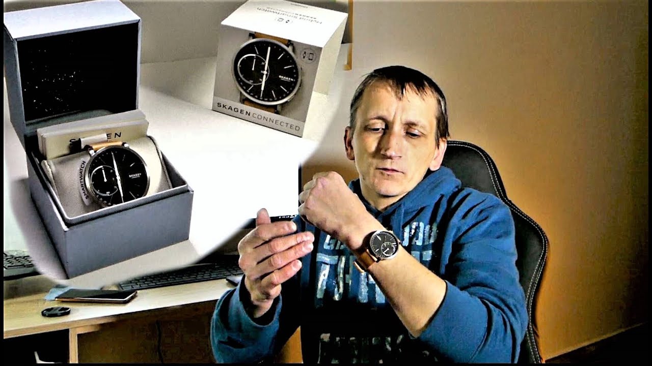 Skagen Hybrid Smartwatch SKT1104 - Unboxing und Einrichtung