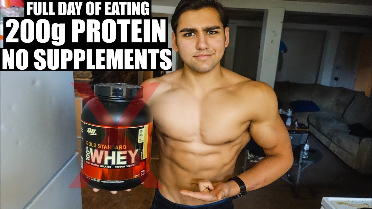 Muscle Building Diet With No Protein Supplements