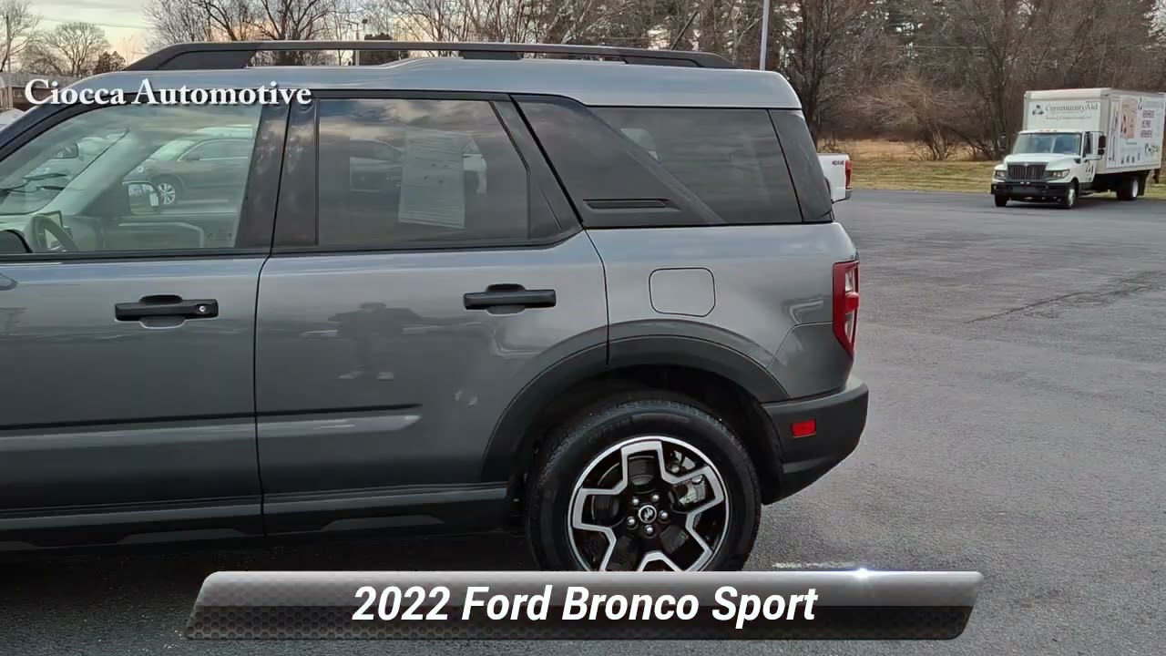 Used 2022 Ford Bronco Sport Big Bend, Red Lion, PA R26151U