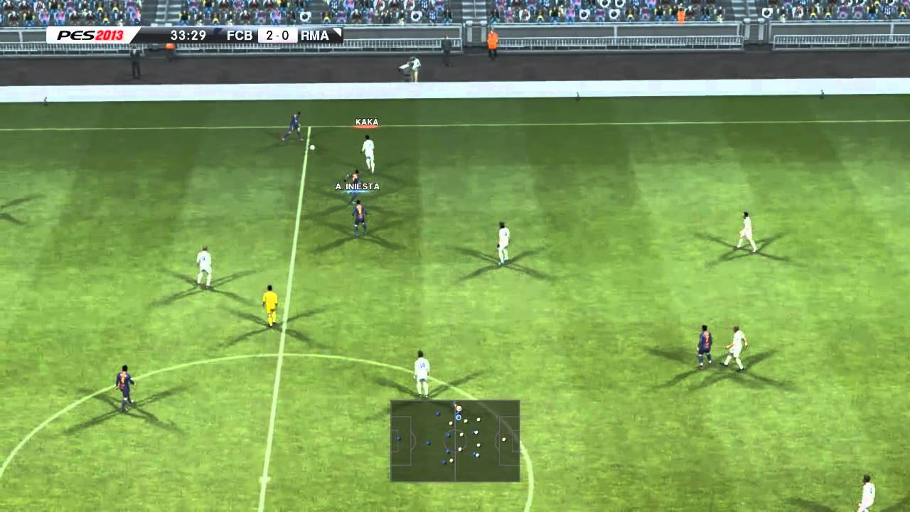 PES 2013'te ara paslarını engelleme