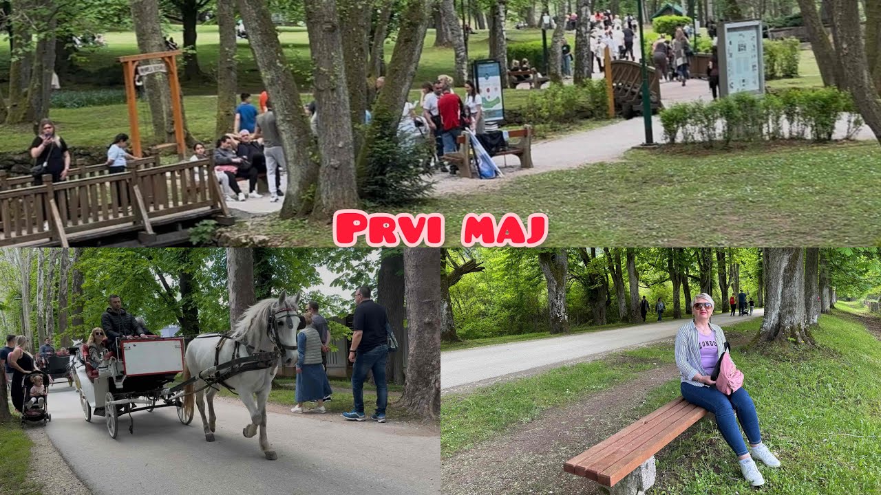 VLOG | Prvi maj sa mnom! (Vrelo Bosne, Sarajevo) Bosnia and Herzegovina 🇧🇦