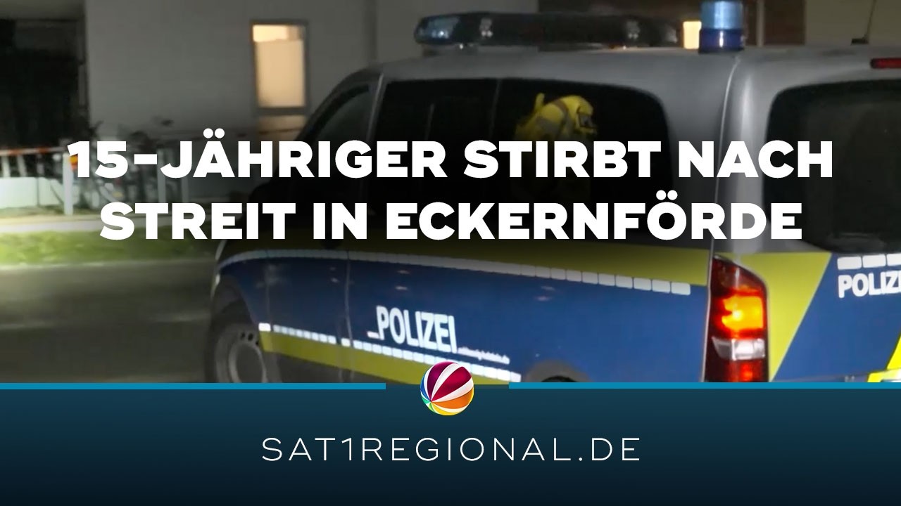 15-J&auml;hriger stirbt nach gewaltsamen Streit in Eckernf&ouml;rde