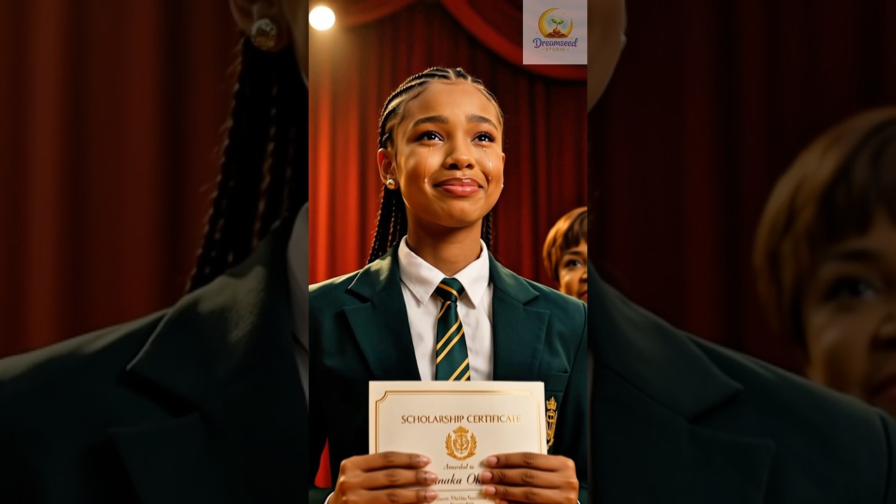 The Scholarship Girl&hellip; FINALLY DID IT!!! 🔥🥹 #movie #shortvideo #success #ai #drama #film