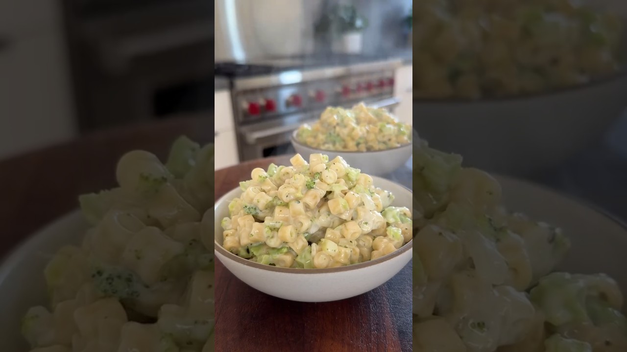 🥦 Creamy Broccoli Pasta 🍝✨ | 
